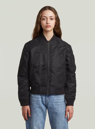 Chaqueta Bomber Oversized para niña